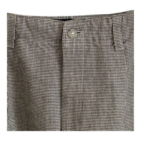 Lee Casuals Pants Womens Size 16 Black White Elastic Waist Dressy Comfort Casual - Picture 2 of 16